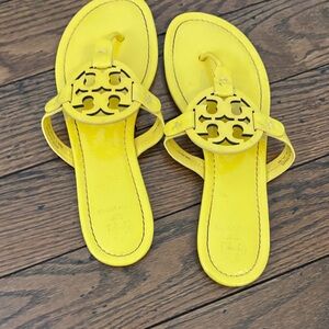 Tory Burch Yellow Sandals
